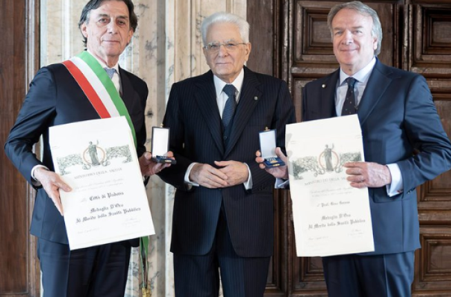 Collegamento a Medaglia d’oro al merito della sanità pubblica per Gino Gerosa e per la città di Padova